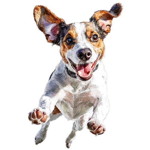 Sticker jack russell - sticker,