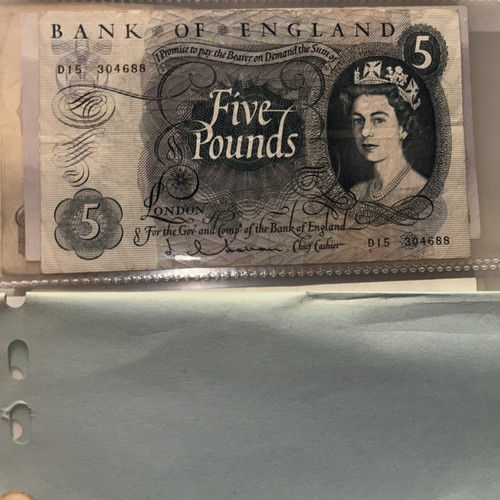 Boe hollom 1963 banknote - hollom,