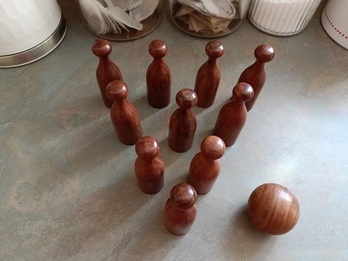 Vintage wooden mini - wooden,