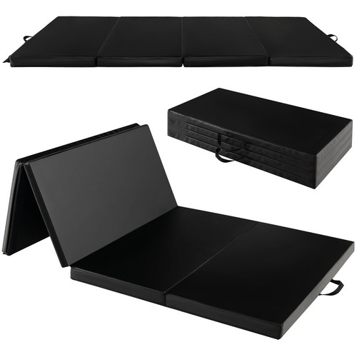 Black folding gymnastics - black,