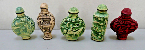 Vintage chinese snuff - 5x,