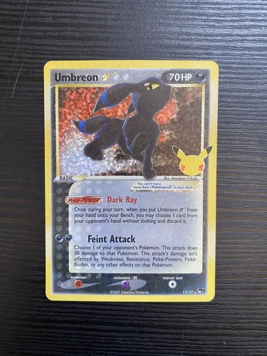 Umbreon gold star holo - umbreon,