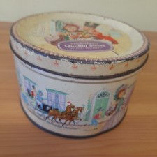 Small Vintage Mackintosh Quality Street Tin 1950s 1960s 