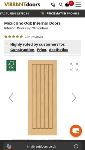 Vibrant doors mexicano - vibrant, oak