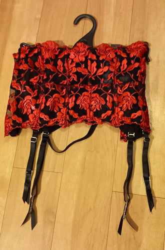 Ann summers cecile waspie red - summers,