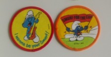 VINTAGE SMURF SEW ON PATCH LOT