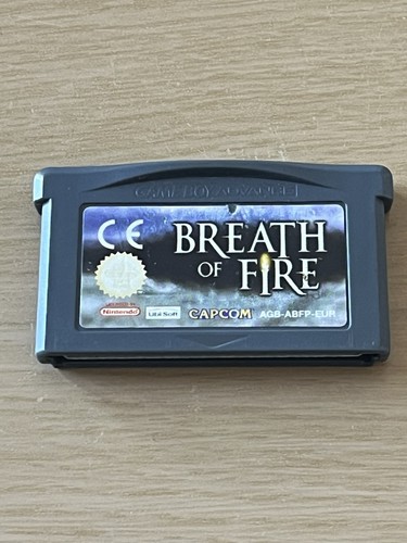 Breath fire nintendo game - breath, of