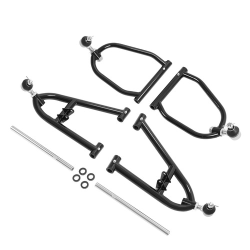 Black front extended arm - front,