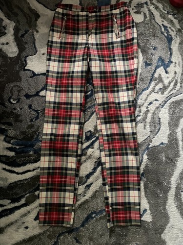Tartan trousers size 8 - h&m,