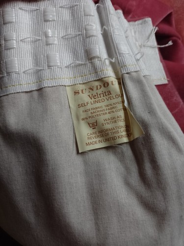 Vintage pink velour - velour, sundour