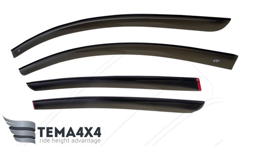 Tape windows visors - tape-on,