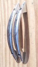 Vintage old Antique Silver Cupboar Door Handle Draw Decorative Cabinet Car Bumpr