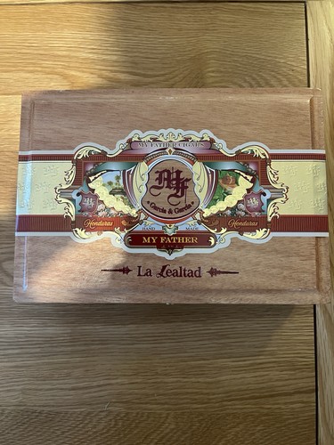 Empty cigar box - empty,