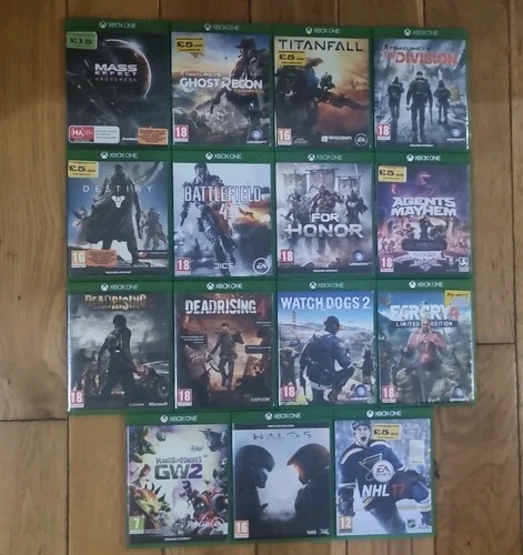 Xbox one games bundle x15 - xbox,