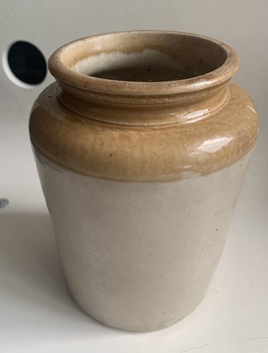 Salt glazed utensil - glazed,