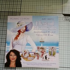 Debbie Moore Art Deco Printable Cd ROM Elegant Moments 