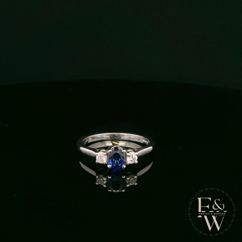 Lab grown sapphire - lab-grown, and
