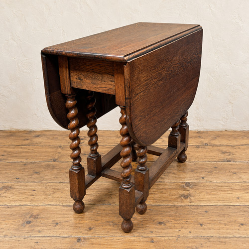 Jacobean revival oak gateleg - jacobean,