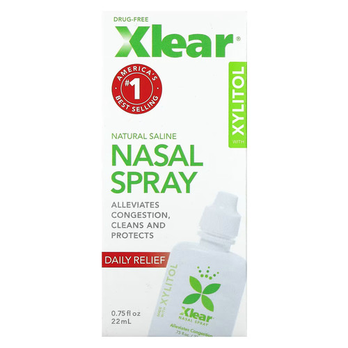 Xlear natural saline nasal - xlear,,