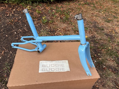 Raleigh budgie frame forks - raleigh,