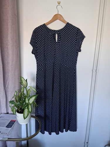 Lindy bop blue polka dot - lindy,