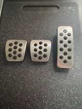 Vauxhall Astra Mk5 H SRI SXI VXR Van Genuine Alloy Pedal Covers Set 2004 - 2010