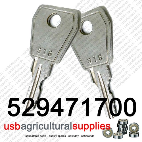 Ignition keys 916 - , (pair)