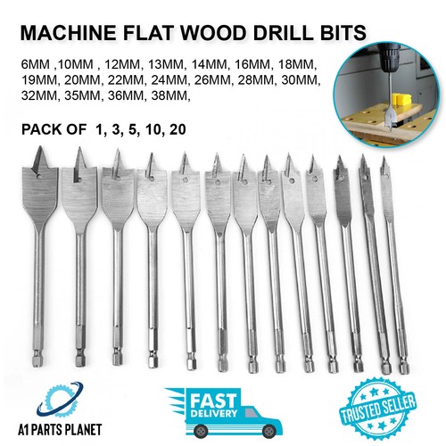 Flat spade drill bits for - bits, wood