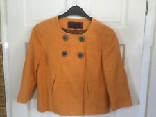 Next Deep Mustard Linen Mix