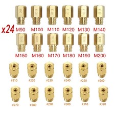 24Pcs Carburetor Main Jet Kit