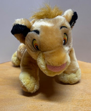 Disney’s The Lion King Simba Plush Toy – Vintage-Style Soft Stuffed Animal with