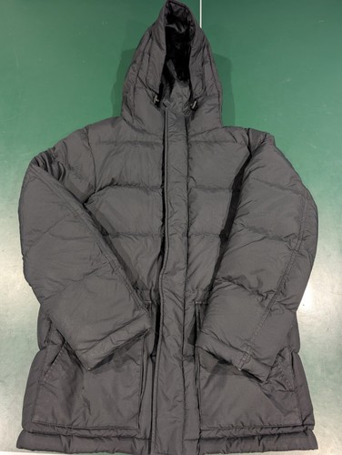 Mens uniqlo black puffer - mens,