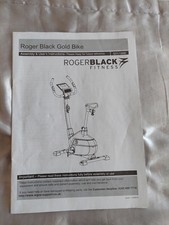 roger black gold exercise bike