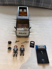 PLAYMOBIL 6043 CITY ACTION POLICE VAN WITH LIGHT AND SOUND