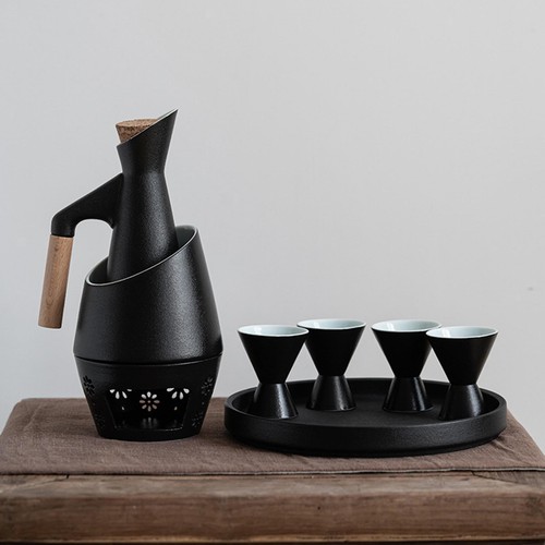 Ceramic sake pot and - ceramic,