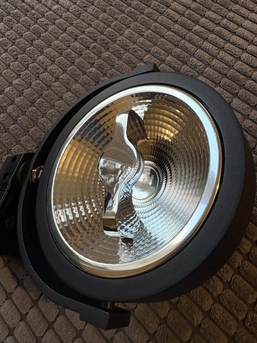 Black track mounted led ar111 - track,