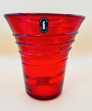 Vintage Whitefriars Ruby Red