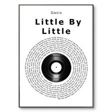 Oasis Poster, Little By Little