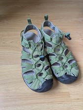 KEEN Women's Waterproof Water Sandals UK Size 7.5 Green Grey Excellent Condition