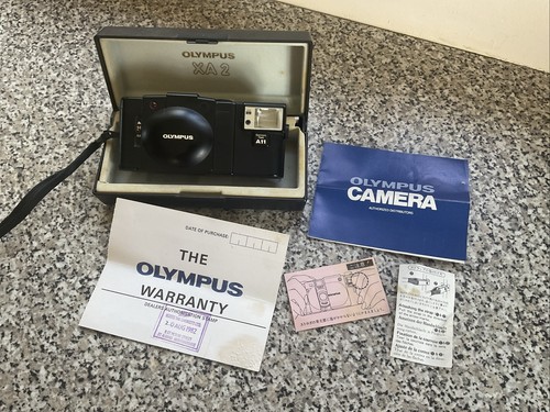 Olympus with a11 flash - xa,