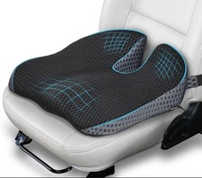 Ajoteogy Memory Foam Car Cushion for Driving Seat Adult Driver Wedge Booster