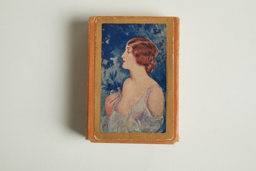 Risque vintage playing cards - playing,