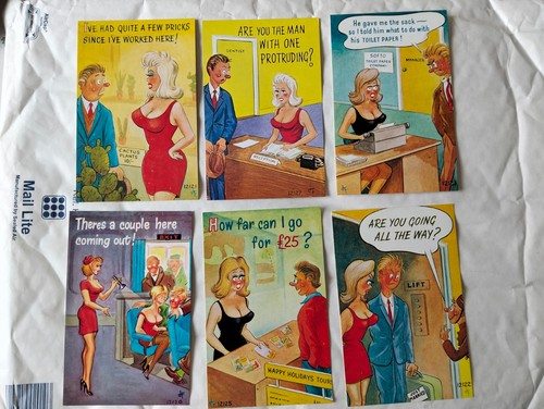 Saucy seaside postcards - seaside,