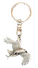 Osprey With Fish Pewter Key