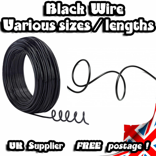Black craft wire plated - plated, /