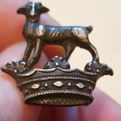 Antique heraldic goat sheep - goat,