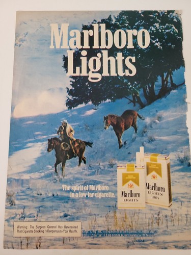 1980 marlboro lights 100s - marlboro,