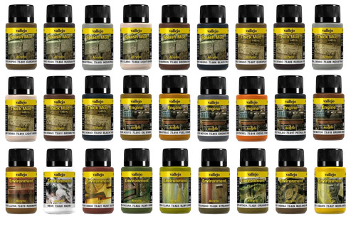 Vallejo weathering effects - weathering,