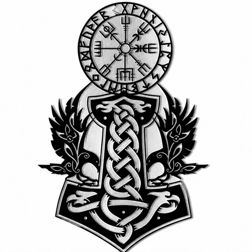 Viking thor hammer nordic - "thor's,