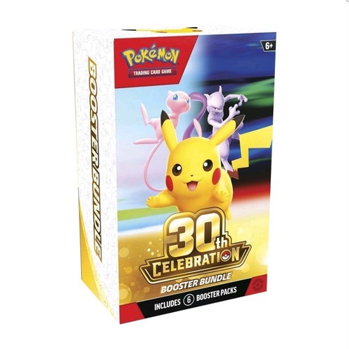 Pokemon booster bundle 30th - pokemon,